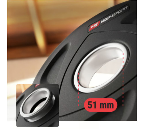 Диск олімпійський Hop-Sport 15 кг
