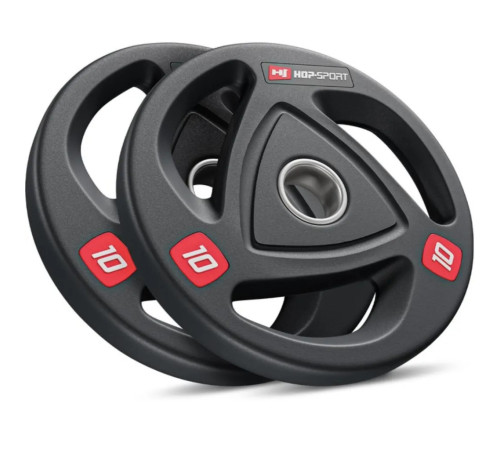 Набір дисків олімпійських Hop-Sport 2 х 10 кг