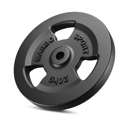 Диски чавунні Marbo Sport 2 x 20 кг, 2 x 10 кг
