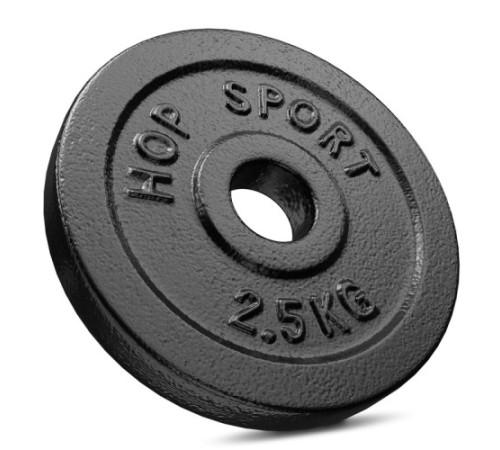 Набір дисків чавунних Hop-Sport Strong 4 x 2,5 кг