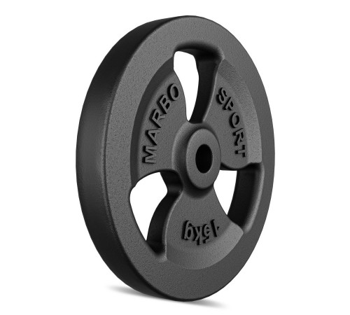 Диск чавунний 15 кг Marbo Sport MW-O15-kier Диск чавунний 15 кг Marbo Sport MW-O15-kier