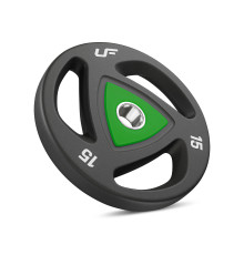 Диск олімпійський поліуретановий Marbo Sport UpForm 15 кг