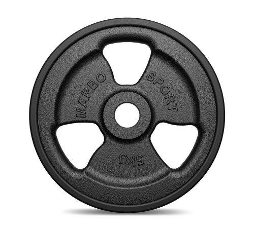 Диск чавунний Marbo Sport MW-O5-kier 5 кг Диск чавунний Marbo Sport MW-O5-kier 5 кг