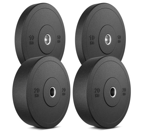 Диски гумові Marbo Sport MW-Bumper 2 x 20 кг, 2 x 10 кг