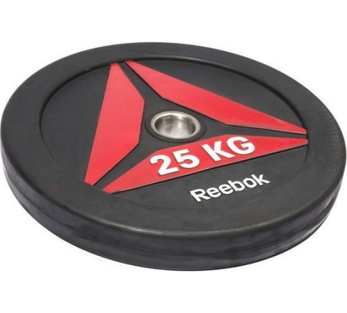 Диски Reebok Bumper Plate 25 кг Диски Reebok Bumper Plate 25 кг