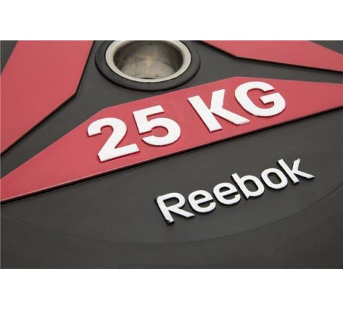 Диски Reebok Bumper Plate 25 кг Диски Reebok Bumper Plate 25 кг