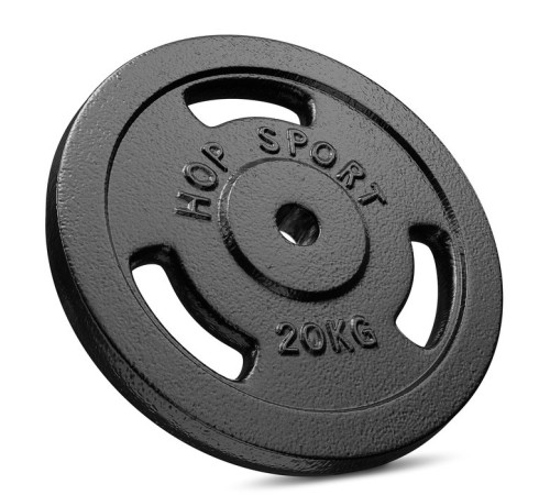 Сет з металевих дисків Hop-Sport Strong 2x20 кг Сет з металевих дисків Hop-Sport Strong 2x20 кг