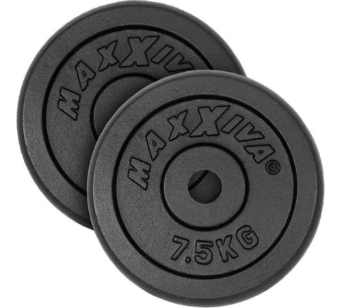 Набір дисків Maxxiva 2 х 7,5 кг Набір дисків Maxxiva 2 х 7,5 кг