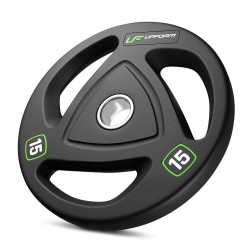 Диск олімпійський прогумований Marbo Sport UpForm HQ 15 кг