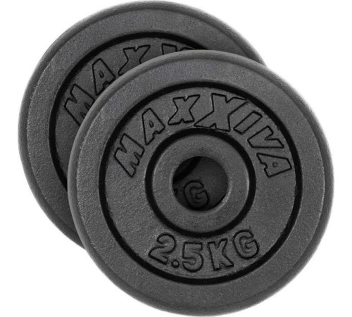 Набір дисків Maxxiva 2 х 2,5 кг Набір дисків Maxxiva 2 х 2,5 кг