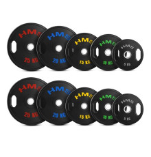 Диски олімпійські HMS TOG 2 x 5 - 25 кг