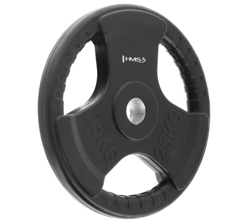 Диск HMS TOK25 OLYMPIC 25 кг, чорний