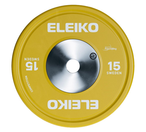 Диск змагальний для пара пауерліфтингу Eleiko WPPO, 15кг