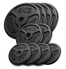 Диски чавунні Marbo Sport MW-4x5KG_2x2,5KG_4x1,25KG-SLIM 30 кг