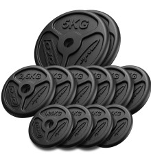Диски чавунні Marbo Sport MW-2x5KG_6x2,5KG_4x1KG-SLIM 30 кг