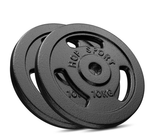 Набір дисків Hop-Sport Strong 2x10 кг