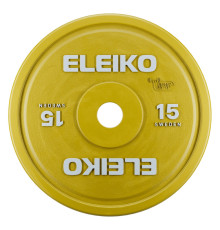 Диск змагальний для пауерліфтингу Eleiko IPF 15 кг
