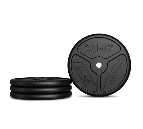 Диски чавунні Marbo Sport MW-2x20KG_2x10KG-SLIM 60 кг