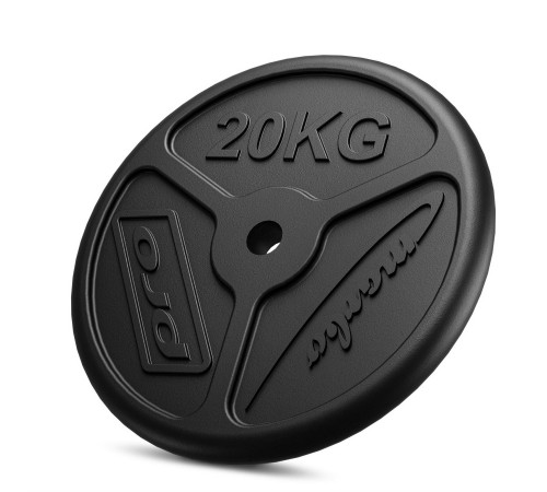 Диски чавунні Marbo Sport MW-2x20KG_2x10KG-SLIM 60 кг