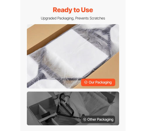 Гриф для штанги VEVOR 5,5 см, 360 кг