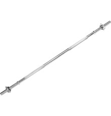 Гриф для гантелей хромований 120 см + зірчаста Physionics