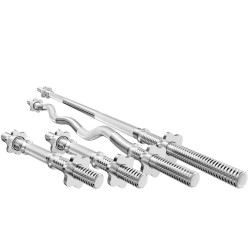 Грифи гвинтові для штанг та гантелей Marbo Sport MWG3 