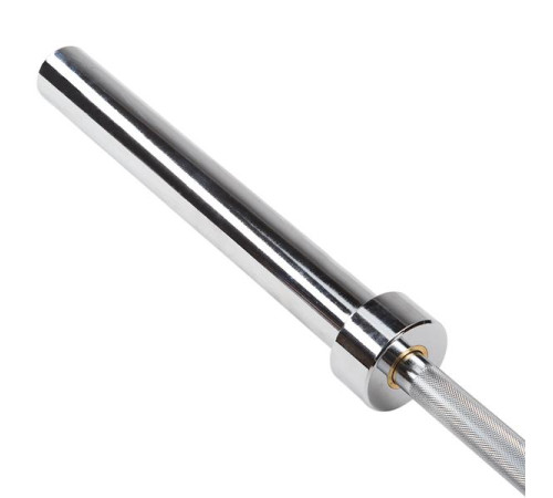 Гриф олімпійський HMS GOP220 PRO з затискачами ZG1000R, 220 см