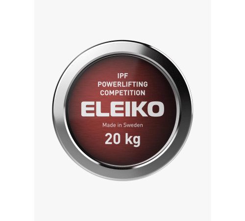 Гриф змагальний для пауерліфтингу Eleiko IPF 29 мм 20 кг