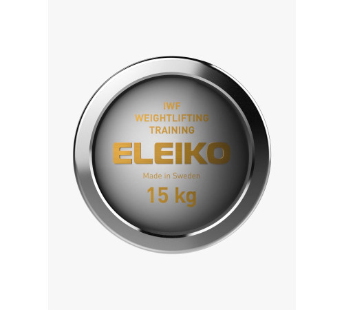 Гриф тренувальний для важкої атлетики Eleiko IWF 15 кг, жіночий