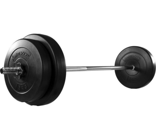 Гриф прямий Movit Professional + набір дисків30 кг