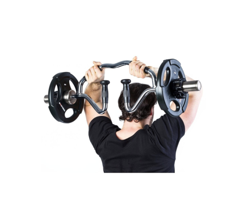 Гриф олімпійський Bi-Tri-Trap York Fitness 86см (50мм) з гумовими рукоятками Гриф олімпійський Bi-Tri-Trap York Fitness 86см (50мм) з гумовими рукоятками