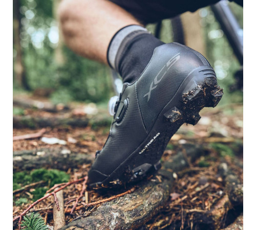 Велосипедні чоловічі кросівки SHIMANO MTB XC5 SH-XC502 BOA SPD - 43 - чорний