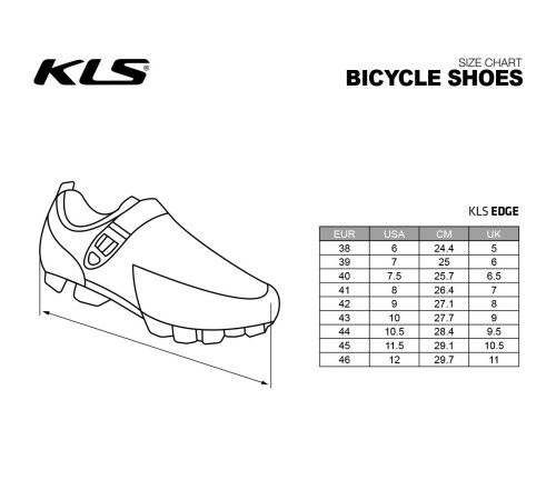 Кросівки MTB KELLYS KLS EDGE SPD неонові 43 Кросівки MTB KELLYS KLS EDGE SPD неонові 43