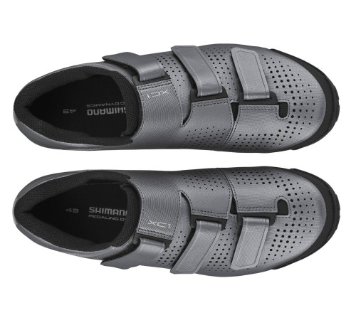 Кросівки SHIMANO MTB XC1 SH-XC100 сріблястий розмір 45 Кросівки SHIMANO MTB XC1 SH-XC100 сріблястий розмір 45
