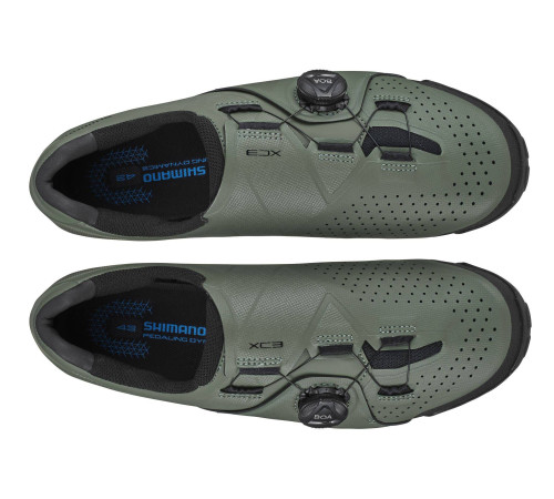 Кросівки SHIMANO MTB XC3 SH-XC300 BOA SPD оливкові розмір 46
