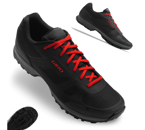 Кросівки GIRO GAUGE Mtb/Enduro 44 чорно-червоні
