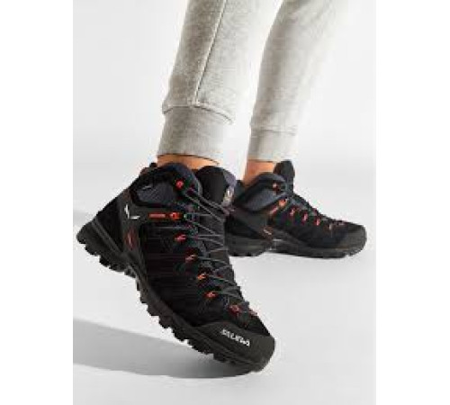 Черевики ч Salewa MS ALP MATE MID WP 61384 0996 - 42 - чорний Черевики ч Salewa MS ALP MATE MID WP 61384 0996 - 42 - чорний