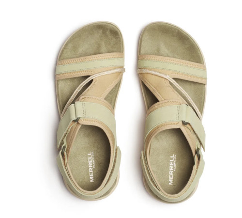 Сандалі жіночі Merrell TERRAN 4 BACKSTRAP розмір 37 - бежево-зелений