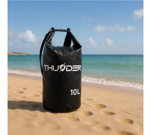 Гермомішок THUNDER 10 л чорний Гермомішок THUNDER 10 л чорний