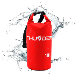 Гермомішок THUNDER 10 л червоний