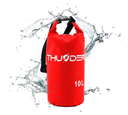 Гермомішок THUNDER 10 л червоний Гермомішок THUNDER 10 л червоний