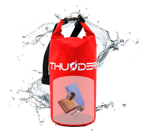 Гермомішок THUNDER 10 л червоний Гермомішок THUNDER 10 л червоний