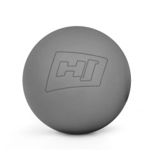 Силіконовий масажний м'яч 63 мм Hop-Sport HS-S063MB, сірий