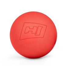 М'яч масажний силіконовий Hop-Sport HS-S063MB 63 мм, червоний
