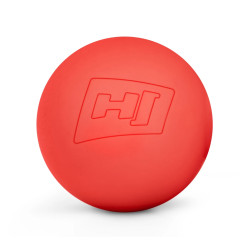 М'яч масажний силіконовий Hop-Sport HS-S063MB 63 мм, червоний
