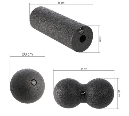 Набір точкових масажерів HMS FSBM07 (чорний)