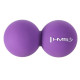 Масажний м'яч HMS BLC02 фіолетовий (подвійний)