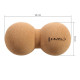 Корковий масажний м'яч HMS BLW02 (подвійний)