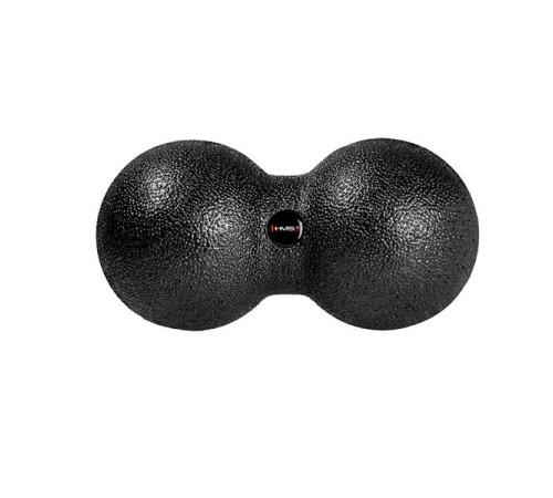 Масажний м'яч 8 х 16 см HMS BLM02 (подвійний) 