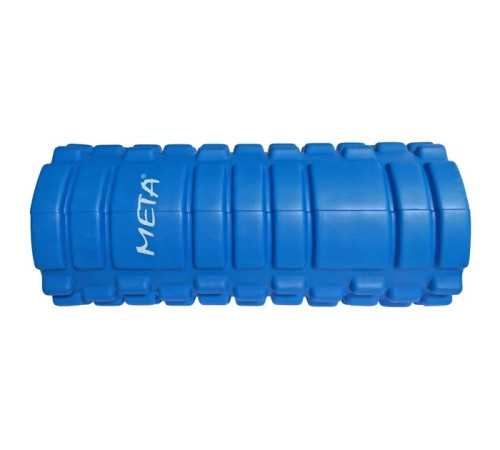 Ролер масажний Meta Massage roller 33 см, синій